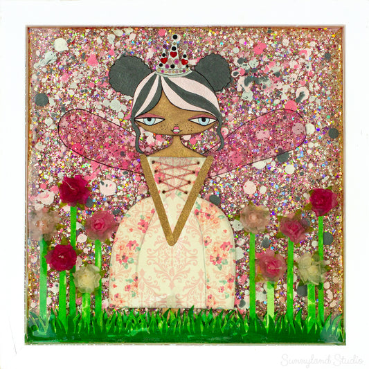 "Fairy Princess Rose Garden" by Sunny Crittenden